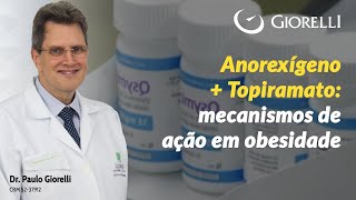 Anorexígeno  Topiramato  mecanismos de ação em obesidade [upl. by Ahsir101]