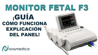 ✅COMO FUNCIONA EL MONITOR FETAL F3 EDAN  PANEL DE TECLADO Y PANTALLA EXPLICACION [upl. by Gunilla]