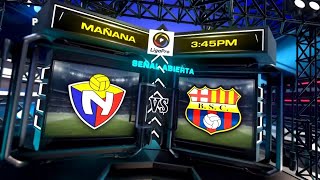 El Nacional vs Barcelona  LIGAPRO 2024  Promo TeleamazonasEcuadorOficial [upl. by Aicnelav591]