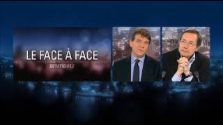 BFMTV 2012  Arnaud Montebourg face à Christian SaintEtienne [upl. by Ardnuasac3]