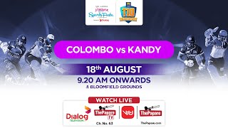 LIVE Colombo vs Kandy  T10 Cricket Tournament  Sri Lanka Sports Fiesta 2024 [upl. by Aneeras]