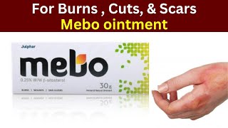 Mebo cream how to use  Mebo Burn ointment  Dose  Side effects  best cream for burn [upl. by Anaicul]