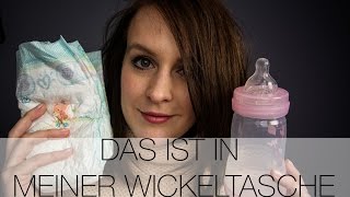 whats in my diaper bag  Anna Frost packt ihre Wickeltasche [upl. by Viking]