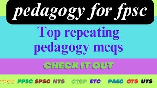 Pedagogy MCQs  Pedagogy mcqs for competitive examInsurance Policy mcqs youtube mcqs [upl. by Bathesda]