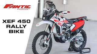 NEW FANTIC XEF 450 RALLY Bike [upl. by Haswell722]