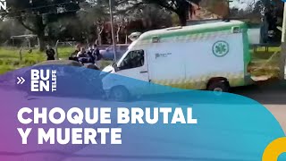 INTENTO de ROBO CHOQUE BRUTAL y MUERTE  BuenTelefe [upl. by Enneles]