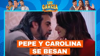 Pepe Pancho y Carolina se besan  Fragmento  Los García  Ecuavisa [upl. by Essila779]