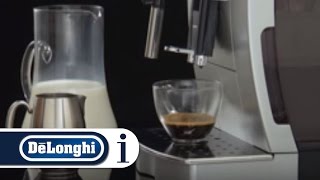 Magnifica S  How to make a Cappuccino with your coffee machine [upl. by Leirua]