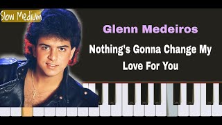 Glenn Medeiros  Nothings Gonna Change My Love For You 1987  1 HOUR LOOP [upl. by Oirom861]