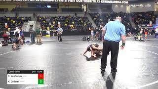 144 Lbs Consolation  Eva Keefauver Strong amp Courageous Vs Kareli Cadena Caprock High School Wre [upl. by Artemisa478]