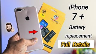 iPhone 7 Battery Replacement  Full detail Battery Backup  Price [upl. by Oakman]