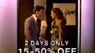 1987 Wanamakers commercial [upl. by Aisha598]