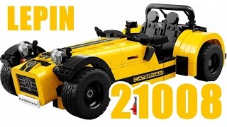 Lepin 21008 Caterham Seven 620R [upl. by Shiekh]