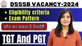 DSSSB Vacancy2024 DSSSB TGT and PGT vacancy 2024  DSSSB partA preparation dsssb dsssbpaper1 [upl. by Joris]