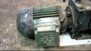 3 phase motor and gearbox teardown part 1 [upl. by Haleeuqa]