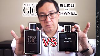 ACQUA DI GIO PROFUMO vs BLEU DE CHANEL  Which is Better [upl. by Sivaj]