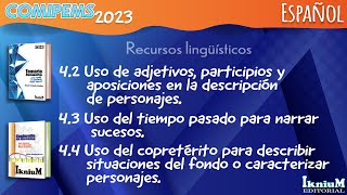 Adjetivos participios y aposiciones en la descripción de personajes tiempo pasado y copretérito [upl. by Zarah550]