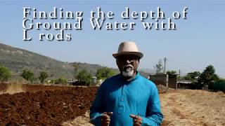 How to find depth of Groundwater vein with L rods [upl. by Virgilia]