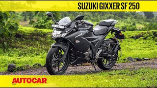 Suzuki Gixxer SF 250  OnRoad Review amp Test Ride  Autocar India [upl. by Porter]