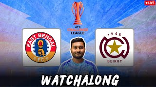 East Bengal vs Nejmeh FC Live Reaction AFC Challenge League [upl. by Einna884]