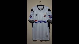 2002 1 M Camisa Corinthians Branca Pepsi [upl. by Akkin]