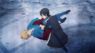 Sword Art Online Alicization Eugeos Death HD [upl. by Blatt]