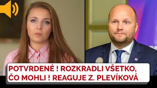 POTVRDENÉ Zuzana Plevíková reaguje na šokujúce detaily ktoré zverejnili o Naďovi a bývalej vláde [upl. by Ssecnirp]