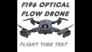 F196 Sharks Optical Flow Drone Flight Time Test [upl. by Gwenneth653]