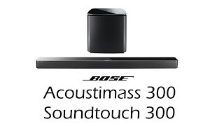 Bose Sound touch 300 and Acoustimass review [upl. by Atneciv]