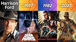 Harrison Ford Evolution  Every Movie from 1967 to 2023 [upl. by Martha]