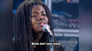 Tracy Chapman  Baby Can I Hold You  LIVE HD with lyrics [upl. by Moore140]