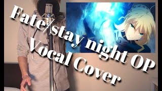 Brave Shine／Aimer 男性原キー 歌詞付きcover FateStay Night UBW OP2を歌ってみた [upl. by Ytsirt]