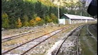 Ferrocarril de Canfranc 5 y 6 de Octubre de 1996 [upl. by Wolsniw764]