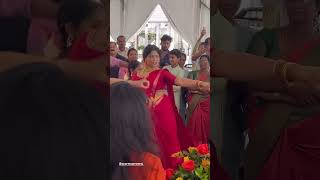 Arjyou ന്റെ വിവാഹത്തിന് അപർണ നൽകിയ സർപ്രൈസ് dance arjyou wedding marriage [upl. by Cyd]