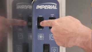 Imperial Convection Oven Controls [upl. by Eirb]