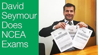 18 Minutes of David Seymour Doing NCEA Exams  Extended Cut  StudyTime NZ [upl. by Anaibaf]