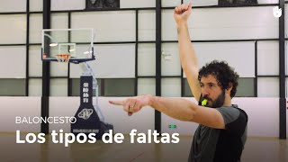 Los tipos de faltas  Baloncesto [upl. by Ylil]