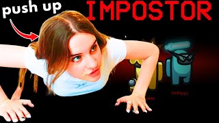 ONE LOSE  ONE PUSH UP in Among Us Gaming w The Norris Nuts [upl. by Eahsram]