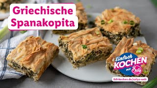 Spanakopita  Rezepte für Lidl von Sallys Welt [upl. by Leinod]