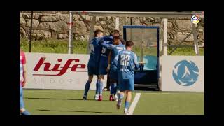 2do gol vs FC Santa Coloma  Atletic Escaldes 2425  ARRU [upl. by Annua592]