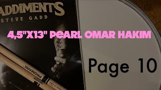 Pearl Omar Hakim 45quotx13quotGaddiments page 10 [upl. by Dlonyar]