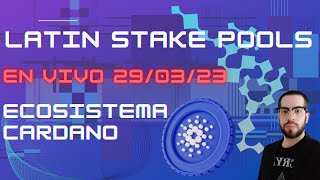 Streaming Clip  Latin Stake Pools  Ecosistema Cardano 290323 [upl. by Oinotnanauj]