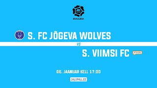 S FC Jõgeva Wolves  S Viimsi FC Smsraha Coolbet Saaliliiga [upl. by Ovid]