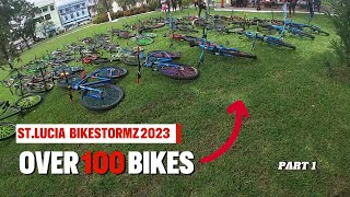 STLUCIA BIKESTORMZ 2023  RAW UNCUT pt1 Meet Up JAKE100 [upl. by Schacker]