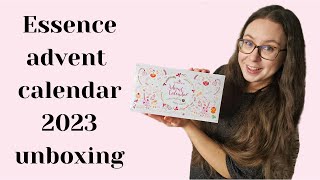 Essence MERRY EVERYTHING AND HAPPY ALWAYS new advent calendar 2023 unboxing [upl. by Standish]