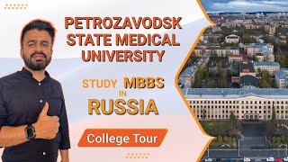 Petrozavodsk State Medical University  Study MBBS in Russia  Campus Tour [upl. by Jae384]