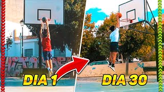 1º DUNK SESSION ¿HAGO UN MATE  SALTO VERTICAL BALONCESTO [upl. by Ynafets]