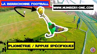 Spécifique Gardien de But PLIOMETRIEAPPUIS GOALKEEPER La Berrichonne Châteauroux [upl. by Gnurt]