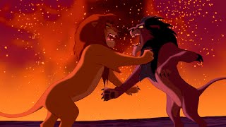 Simba VS Scar  Main Fight [upl. by Aramak]