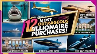 12 Outrageous Splurges by Billionaires From 24000 Haircuts to 2 Billion Homes [upl. by Whitehurst712]